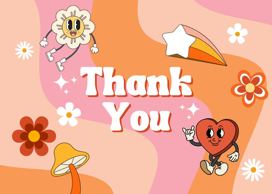 Thank You Heart Cartoon