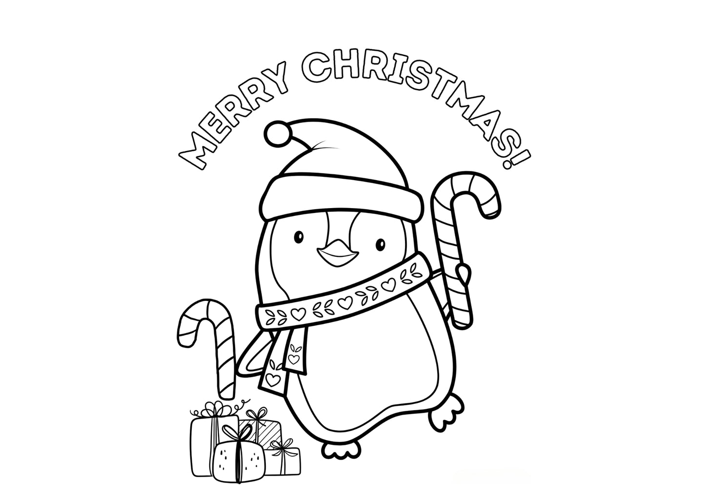 Holiday Cheer - A coloring pack