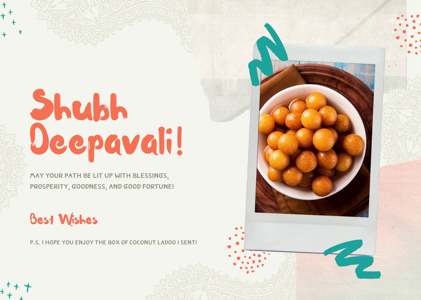 Sending you a Gulab Jamun!