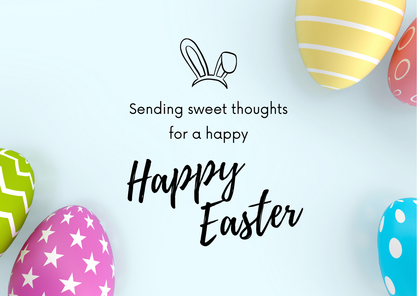 Sweet Thoughts For A Happy Easter